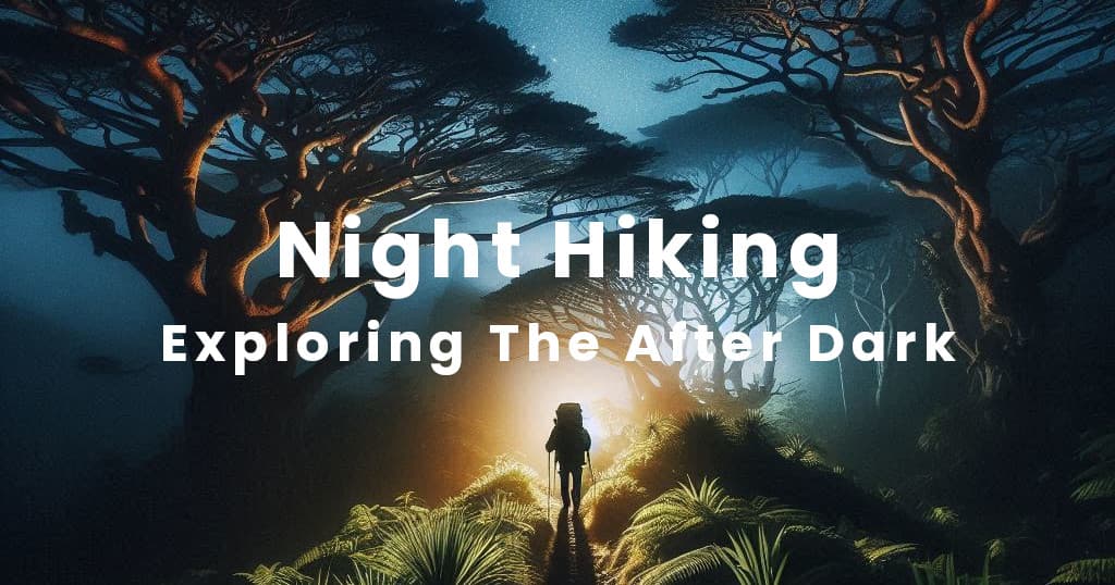 Night Hiking Banner